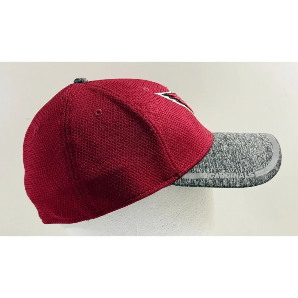 Arizona Cardinals Hat‎ Cap Fitted Mens M/L Red Gray New Era 39Thirty NFL - Picture 4 of 6